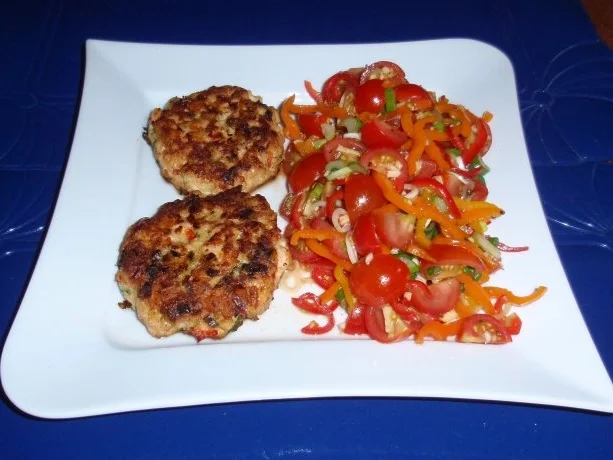 Asiatischer Tomaten-Paprikasalat - Rezept - Bild Nr. 6