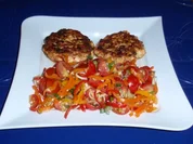 Asiatischer Tomaten-Paprikasalat - Rezept