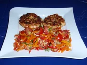 Asiatischer Tomaten-Paprikasalat - Rezept