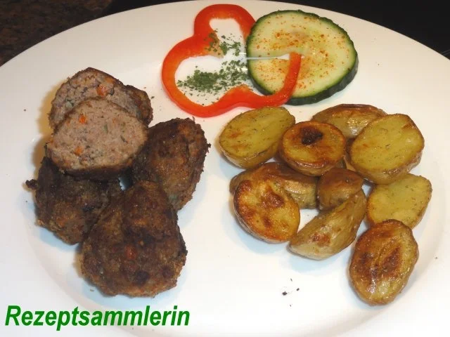 Fleisch:    HACKBÄLLCHEN mediterran - Rezept