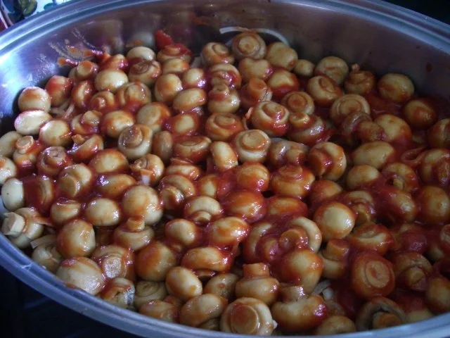 Rezept: Schweinenackensteak mariniert mit Champignons Bild Nr. 9 Schweinenackensteak mariniert mit Champignons - Rezept - Bild Nr. 9