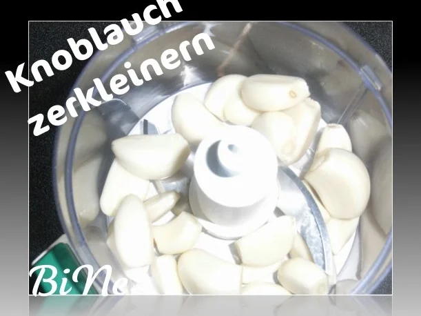 BiNe` S KNOBLAUCHPASTE - Rezept - Bild Nr. 3