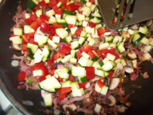 Schnelle bunte Nudelsoße - Rezept - Bild Nr. 4