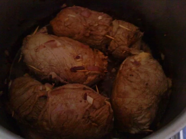 Zwergi's Rinder - Roulade mit besonderer Fuellung an Tomatensauce und Reis - Rezept - Bild Nr. 14