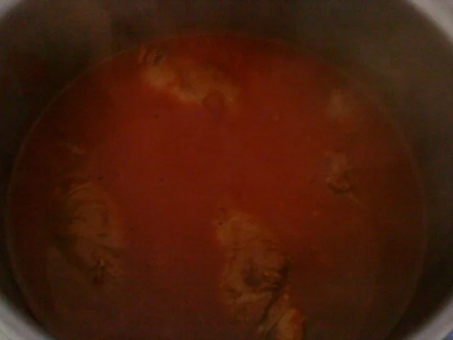 Zwergi's Rinder - Roulade mit besonderer Fuellung an Tomatensauce und Reis - Rezept - Bild Nr. 16