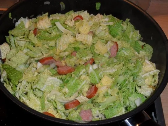 Wirsing aus der Pfanne - Rezept - Bild Nr. 4