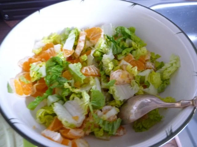 Rezept: Fleischlose : Dinkelnudeln mit Ei und Spinat Bild Nr. 10 Fleischlose : Dinkelnudeln mit Ei und Spinat - Rezept - Bild Nr. 10