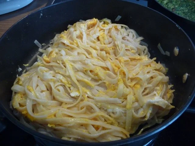 Rezept: Fleischlose : Dinkelnudeln mit Ei und Spinat Bild Nr. 13 Fleischlose : Dinkelnudeln mit Ei und Spinat - Rezept - Bild Nr. 13