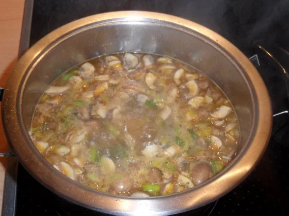 Rezept: Hähnchen-Lauch-Suppe Bild Nr. 7 Hähnchen-Lauch-Suppe - Rezept - Bild Nr. 7