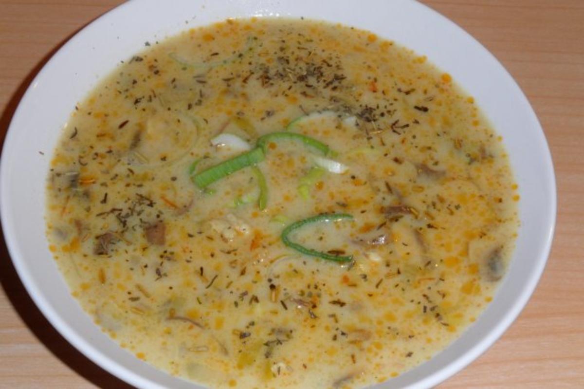 Hähnchen-Lauch-Suppe - Rezept