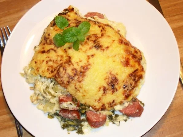 Rezept: Grünkohl - Auflauf Grünkohl - Auflauf - Rezept