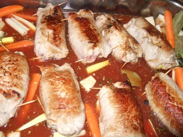 Rezept: schweinsrouladen "kira" Bild Nr. 2 schweinsrouladen "kira" - Rezept - Bild Nr. 2