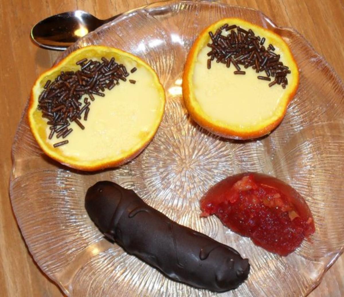 Orangendessert - Rezept