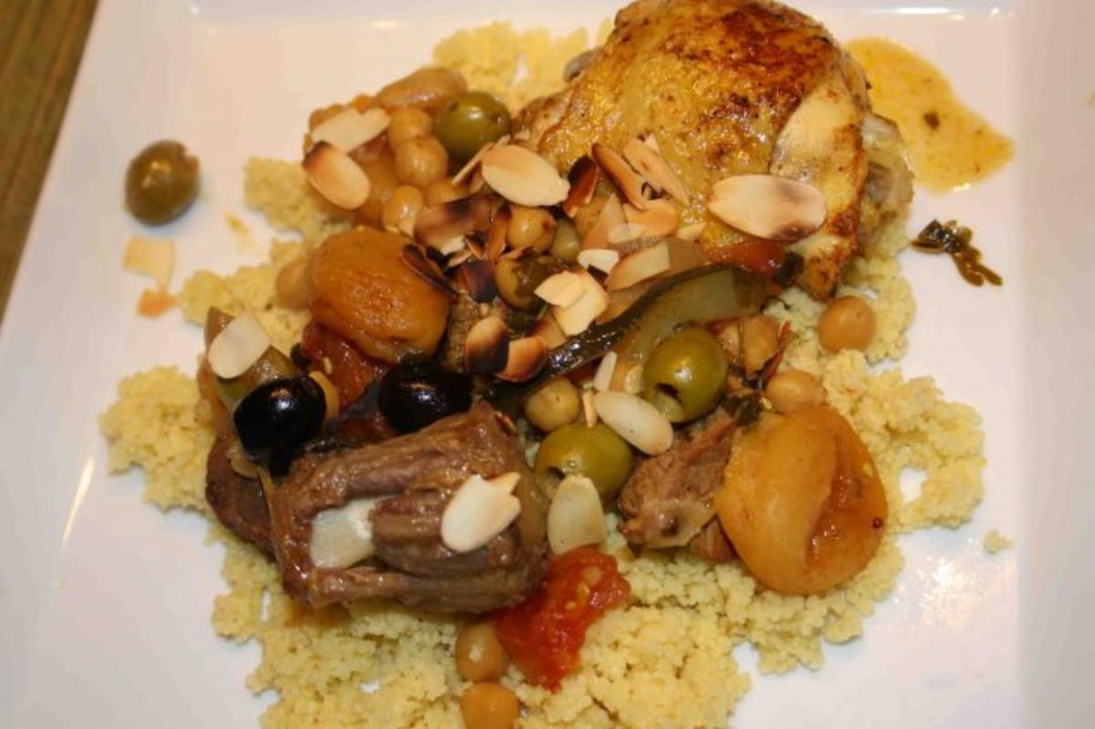 Bilder für Couscous mit marrokanischem Schmortopf - Rezept