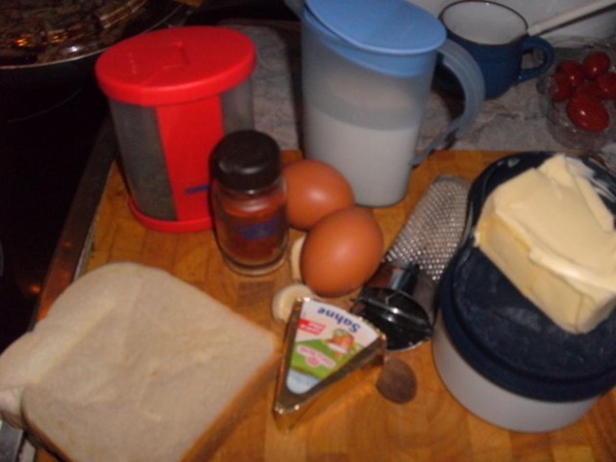 Käsesuppe mit Knobi-Croûtons - Rezept - Bild Nr. 2