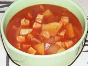 Rezept: Kartoffel-Zwiebel-Putenschinken-Topf Kartoffel-Zwiebel-Putenschinken-Topf - Rezept