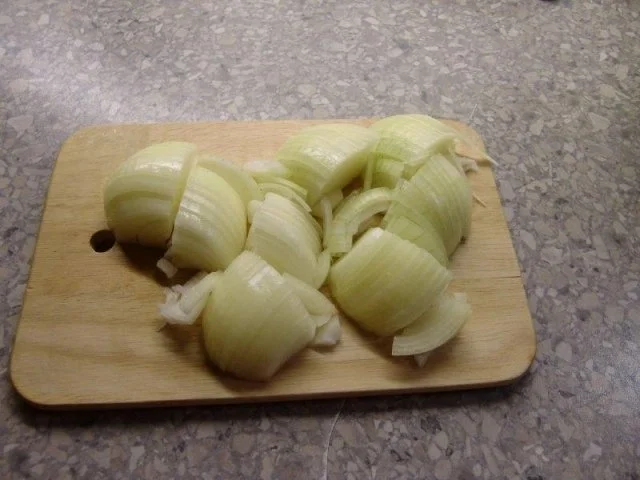 Rindersteak mit geschmorten Champignons und Zwiebeln - Rezept - Bild Nr. 4