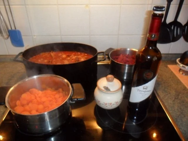 für meinen bruder-hirschgulasch - Rezept