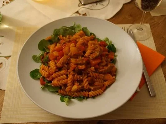 Pasta mit Steak-Sauce - Rezept - Bild Nr. 2