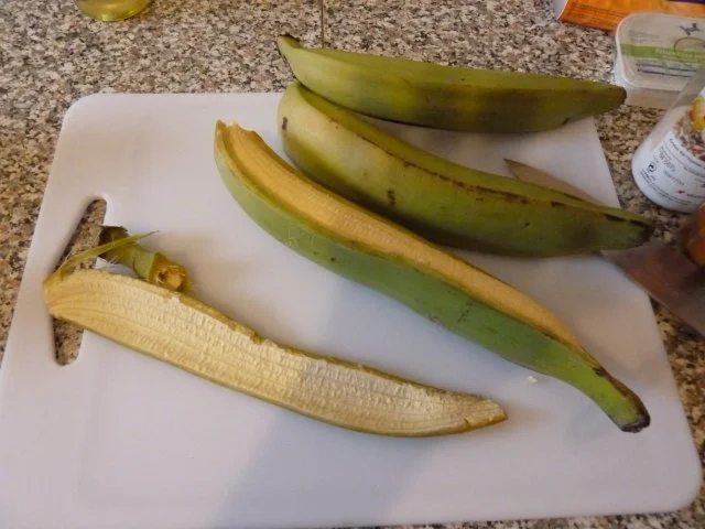 Beilage Kochbanane gebraten - Rezept