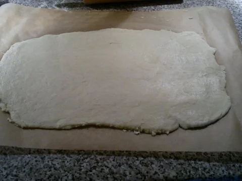 Schnecken mit Marzipan und Vanillepudding - Rezept - Bild Nr. 2