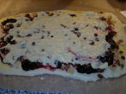 Schnecken mit Marzipan und Vanillepudding - Rezept - Bild Nr. 3