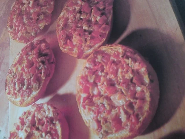 Rezept: Pizzabrötchen - Kindergeburtstag Pizzabrötchen - Kindergeburtstag - Rezept