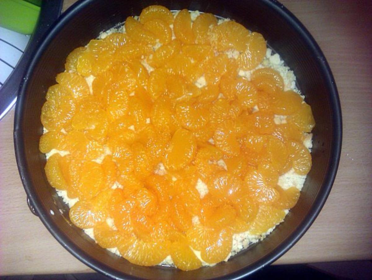 Mandarinen-Quark-Kuchen - Rezept