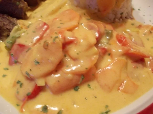 BUNTES GEMÜSE IN KOKOSNUSS-SAUCE - Rezept - Bild Nr. 4