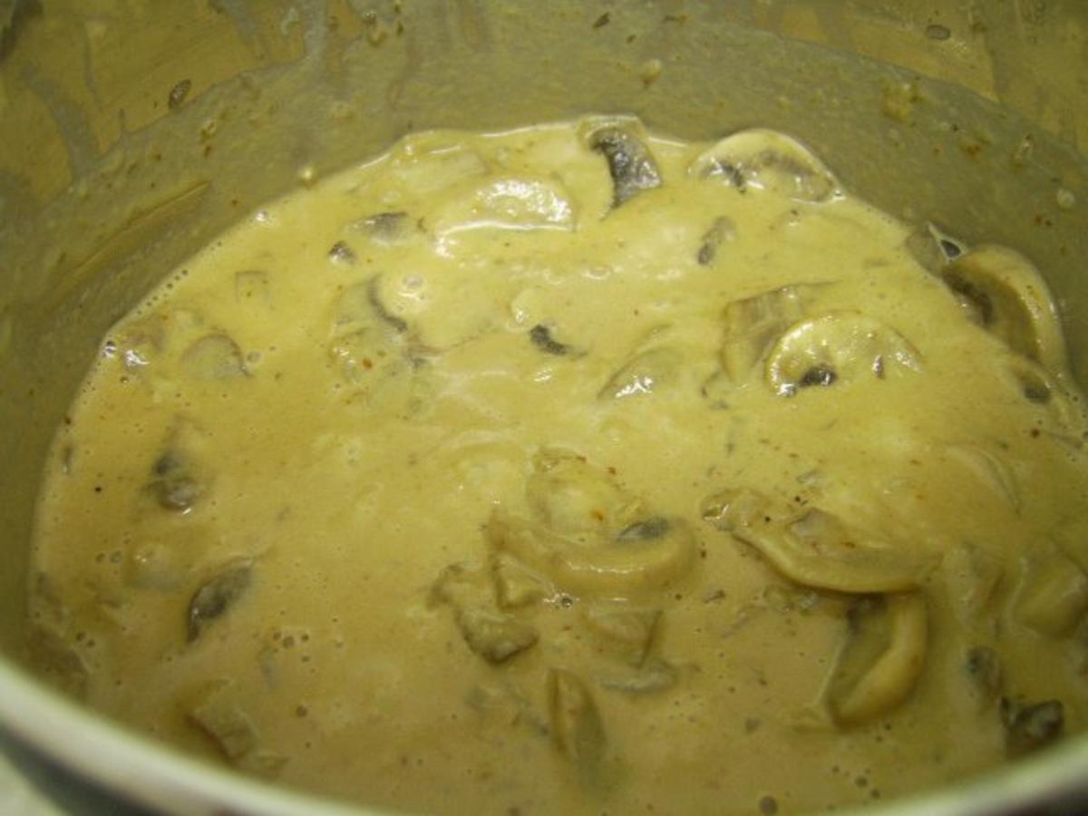 Rinderminutensteak mit Champignonsosse - schnell &amp; einfach - von Dianne