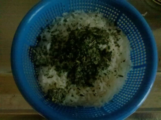 Fleisch: Schweinemedaillons mit Kräuterreis und Lauch-Sahne-Soße - Rezept - Bild Nr. 11