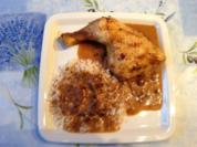 Hähnchen mit Sherrybackpflaumen - Rezept