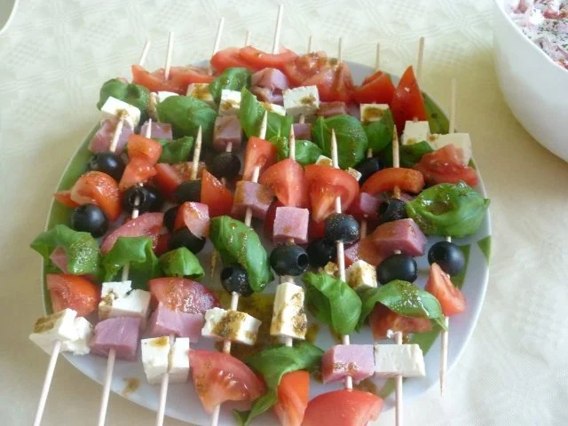 Rezept: Tomaten-Mozzarella,Spieße Tomaten-Mozzarella,Spieße - Rezept