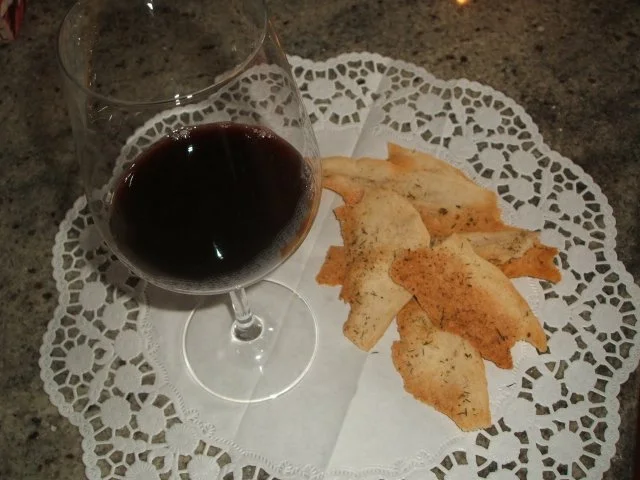 Rezept: Pikantes Backen: Knabberei zum Wein Pikantes Backen: Knabberei zum Wein - Rezept