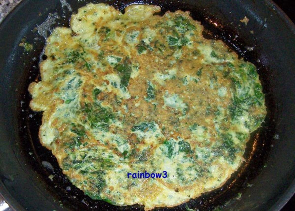 Kochen: Spinat-Omelett - Rezept - Bild Nr. 4