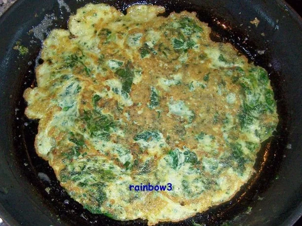 Kochen: Spinat-Omelett - Rezept - Bild Nr. 4