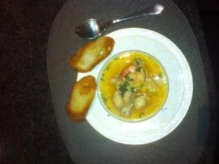 leckere schnelle Fischsuppe Bouillabaisse - Rezept