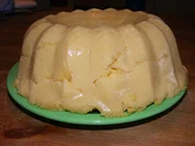 Maispolenta-Pudding mit Apfelmark - Rezept