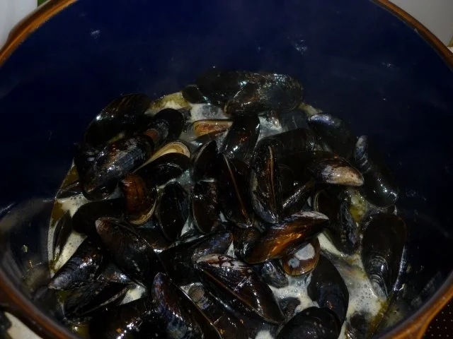 Rezept: Muscheln auf Seemannsart Bild Nr. 3 Muscheln auf Seemannsart - Rezept - Bild Nr. 3