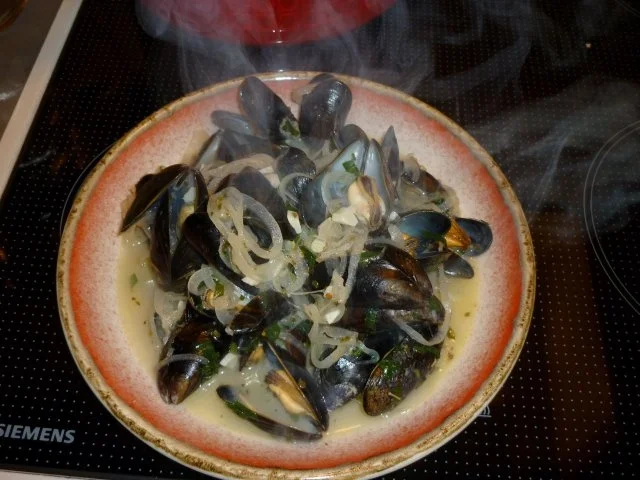 Rezept: Muscheln auf Seemannsart Muscheln auf Seemannsart - Rezept