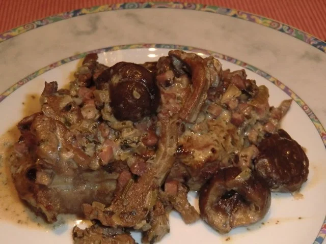 Rindersteak mit Pfifferlingen und Maronen - Rezept - Bild Nr. 6