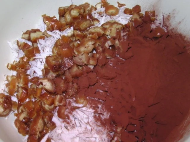 Rezept: Kokos-Dattel-Konfekt Bild Nr. 6 Kokos-Dattel-Konfekt - Rezept - Bild Nr. 6