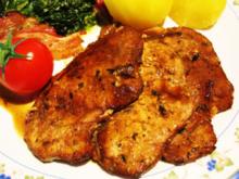 Minutenschnitzel mariniert ... - Rezept