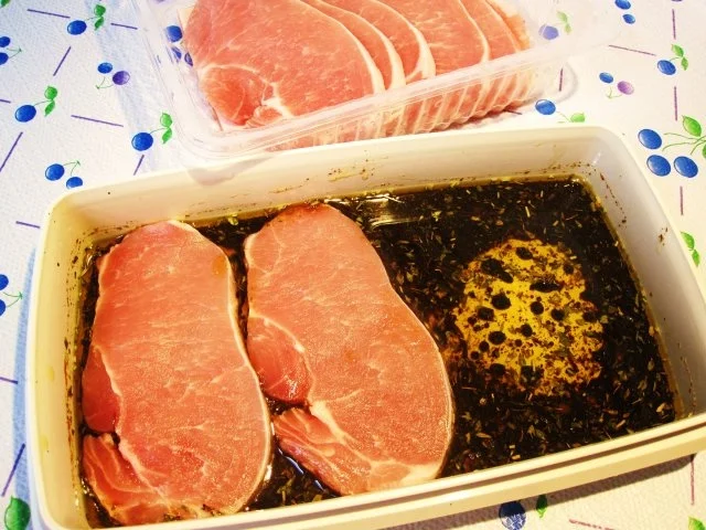 Rezept: Minutenschnitzel mariniert ... Bild Nr. 3 Minutenschnitzel mariniert ... - Rezept - Bild Nr. 3