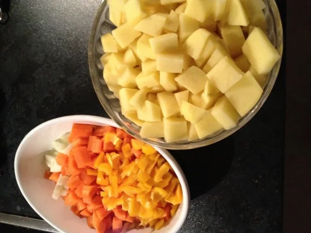 Kartoffelgulasch mit Wiener - Rezept - Bild Nr. 2