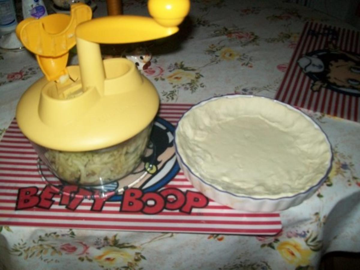 Schneller Blätterteig- Apfelkuchen mit Vanillepudding - Rezept - Bild Nr. 4