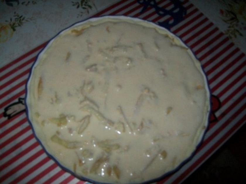 Schneller Blätterteig- Apfelkuchen mit Vanillepudding - Rezept - kochbar.de