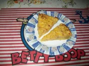 Schneller Blätterteig- Apfelkuchen mit Vanillepudding - Rezept