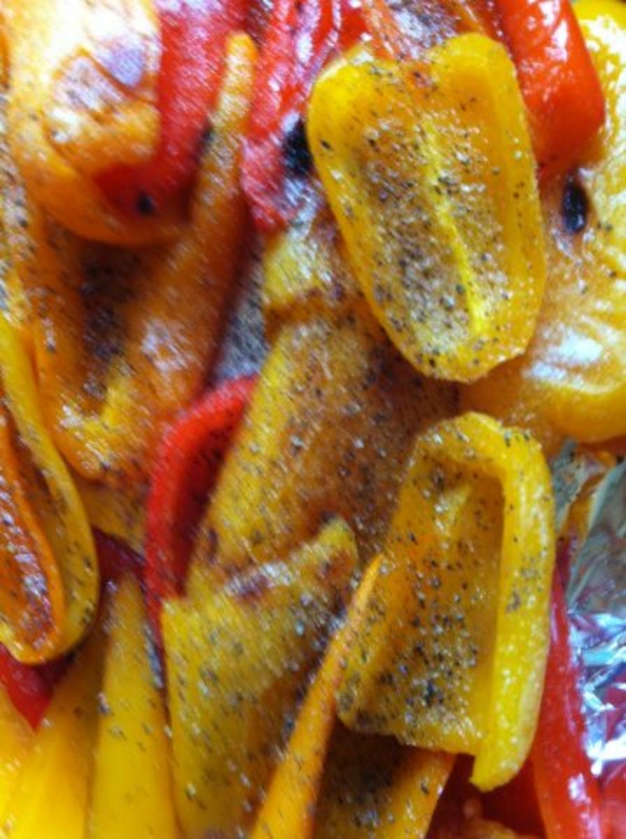 SWEET Paprika mit Nudeln und Scharfer-Soße - Rezept - Bild Nr. 9