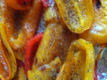 SWEET Paprika mit Nudeln und Scharfer-Soße - Rezept - Bild Nr. 9